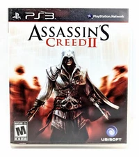 Assassin's Creed II (Sony PlayStation 3, 2009) PS3 Video Game Tested w/ Manual