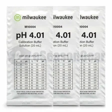 3x 20ml pH 4 Buffer Calibration Solution - milwaukee/m10004/hanna/hi70004/4.01