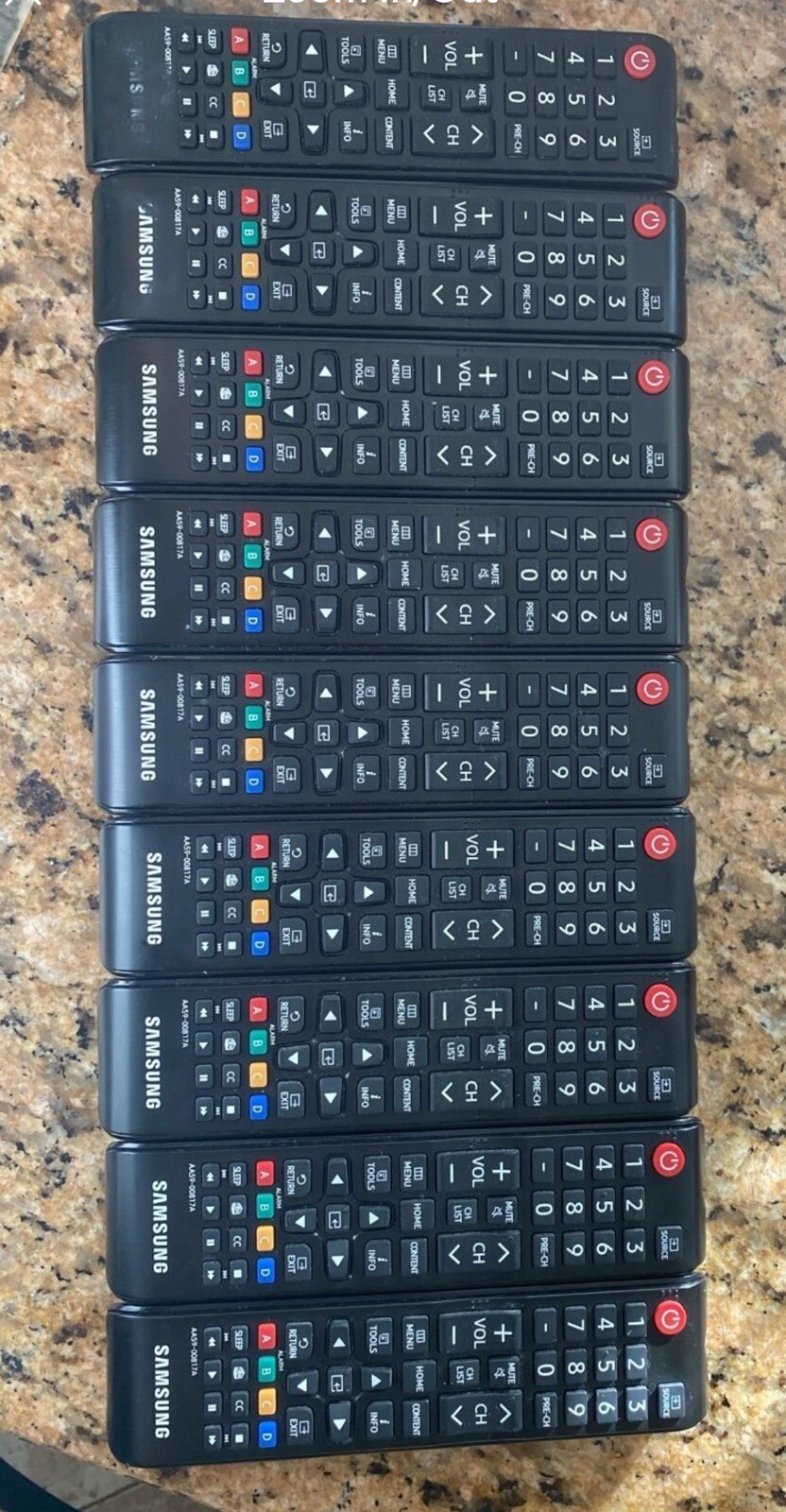 Samsung Smart Tv Controllers Lot Of 9-image