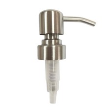 Modern and Elegant Stainless Steel Lotion Pump Head Colors Available