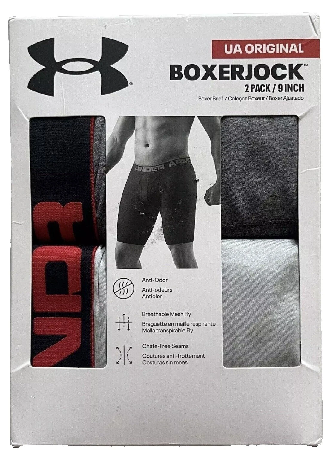 Tamaño Regular de poliéster Hombre Boxer Brief 5XL Tamaño