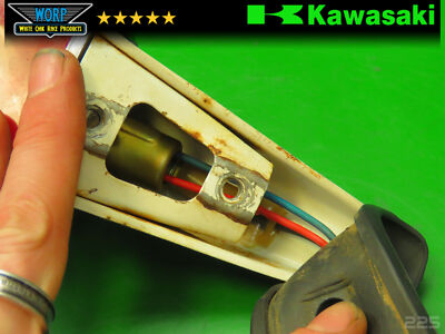 1975-76 Kawasaki Kt250 KT 250 Trials Complete Taillight Tail 1975-76 Kawasaki Kt250 KT 250 Trials Complete Taillight Tail