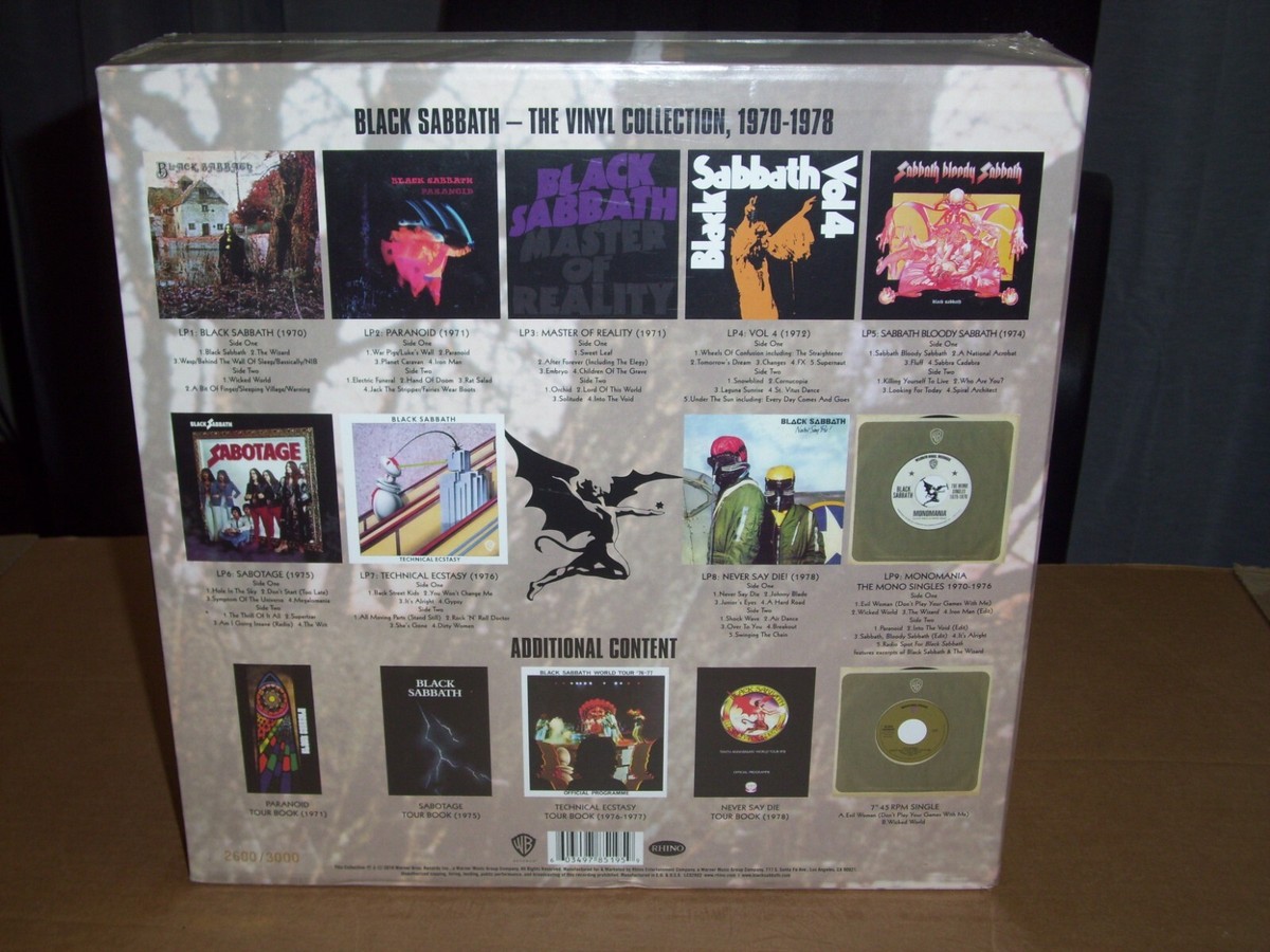 Black Sabbath 1970-2017 ボックスセット 未開封 BLACK SABBATH (1970-2017) 22 CD+1BD CD Album Collection