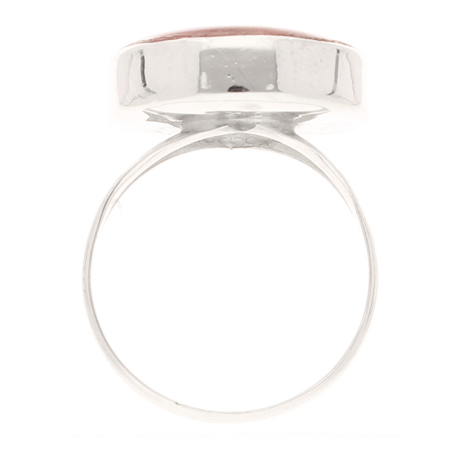 Sterling Silver Malachite Solitaire Ring (Size M … - image 3