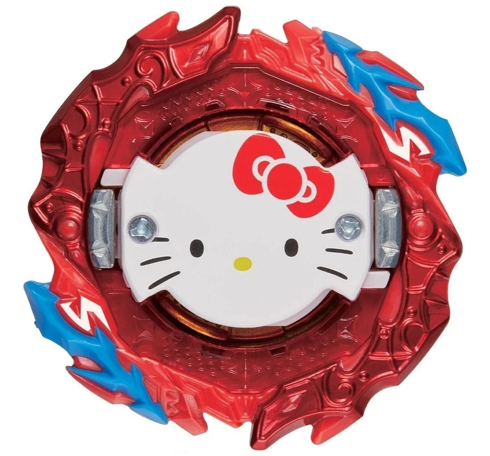TAKARA TOMY Astral Hello Kitty .Ov.R'-0 Burst DB Beyblade B-00 - USA SELLER! - Image 4 of 4