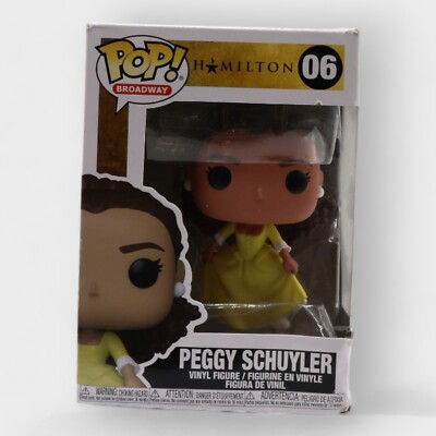 Funko Pop Broadway Hamilton Peggy Schuyler #06 Vinyl Figure