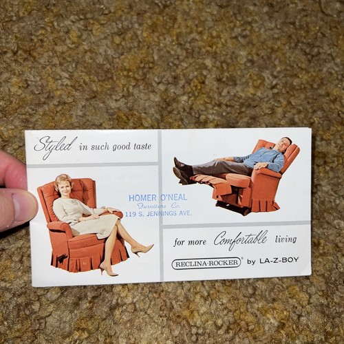 LA-Z-BOY 1960'S CHAIR BROCHURE