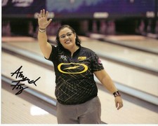 Amanda Fry PWBA Bowler Bowling Signed Autographed 8 x 10 Photo