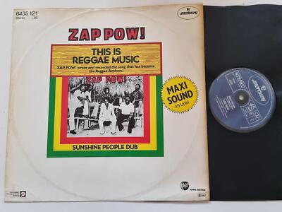 Zap Pow - This Is Reggae Music 12'' Vinyl Maxi Germany