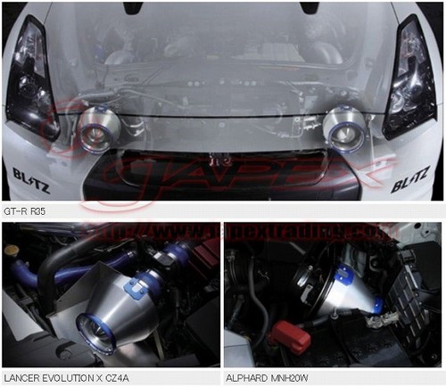 BLITZ Intake Kit Advance Power for LEXUS SC430 UZZ40 2005/8- 3UZ-FE 42063 - Picture 5 of 5