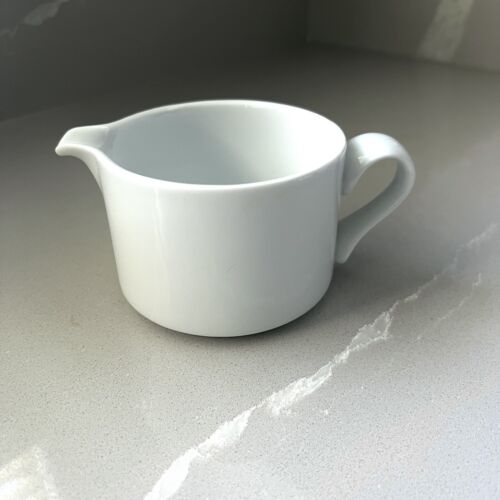 Dansk Bistro Creamer Pitcher Syrup Server Solid White Contemporary Design