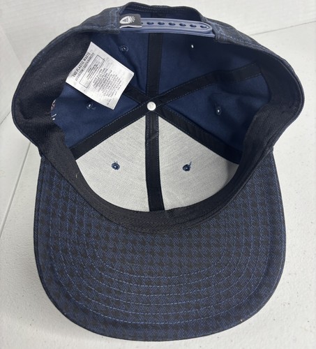 Adidas Golf Members Bounce Adjustable Snapback Hat Cap Navy Dark Blue - Picture 8 of 8