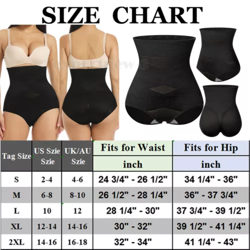 Damen Bauchkontrolle hochtaillierte Shapershorts Gürtel Shapewear nahtloses Höschen - Bild 12 von 28