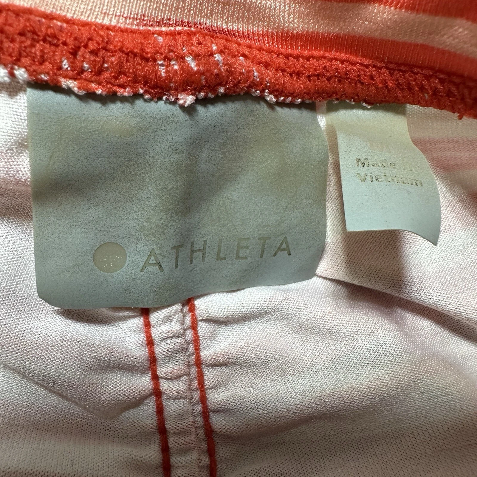 athleta printed pacifica upf half zip striped workout jacket