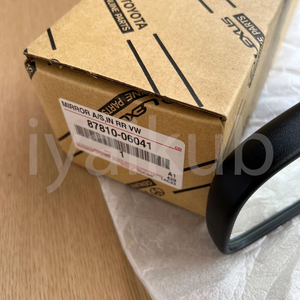 87810-06041 interior rear view mirror for Toyota Corolla Hilux Camry Yaris OEM - Image 2 of 4