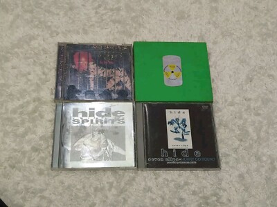 Hide CD  PSYENCE Ja,zoo & hide TRIBUTE SPIRITS  DVD seven clips set of 4 