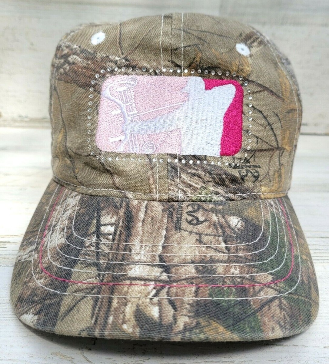 Womens Pink Archery Patch Major League BowHunter Realtree