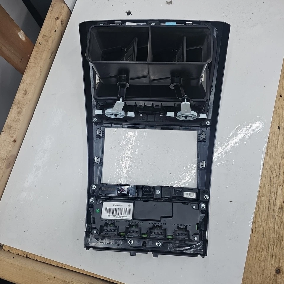 07-12 GMC ACADIA FRONT AUTOMATIC TEMPERATURE A/C AIR CONDITIONING HEATER CONTROL - Image 4 of 4