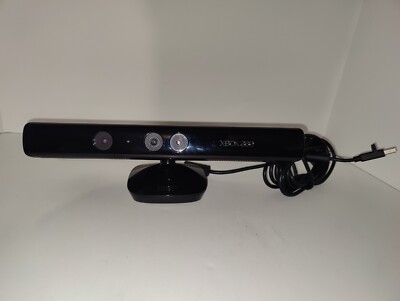 Genuine Microsoft XBOX 360 Kinect Sensor Bar Model 1414 Black NO Power Adapter
