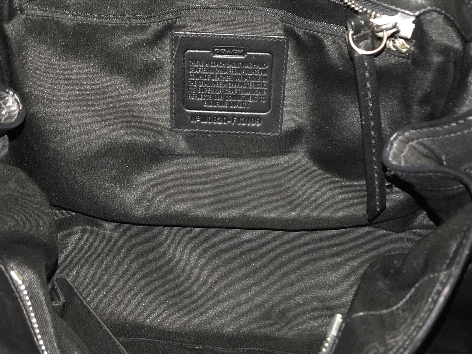 Coach Soho leather shoulder handbag N.  MO820- F 13109 thumbnail 6