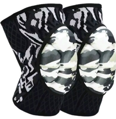 Kniebandage Bandage Pads für Damen Herren EVA Kompression Sleeve Strap Bandage...