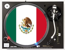 MEXICO FLAG - DJ SLIPMAT 1200's or any turntable, record player