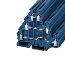 Image of 1 x PHOENIX CONTACT UT 2.5-3L BU Multistage Terminal Block with Screw Connection