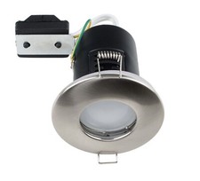 FIRE RATED IP65 GU10 DOWNLIGHT (Light Bulb Not Included)