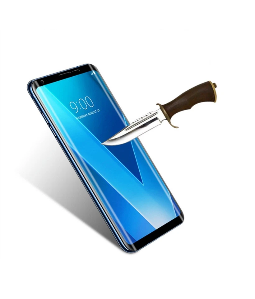 Nuevo Protector Pantalla Cristal Templado Curvo Japonés LG V30 .33 9H Foto 2 de 4