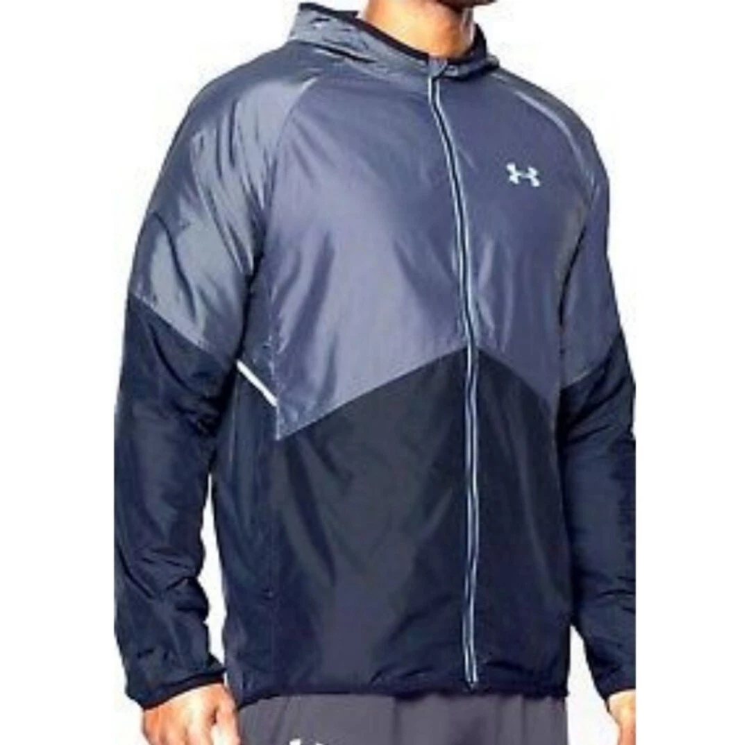 NWT Under Armour Men&#039;s NOBREAKS Storm Jacket Full &amp; hooded Large $85 | eBay