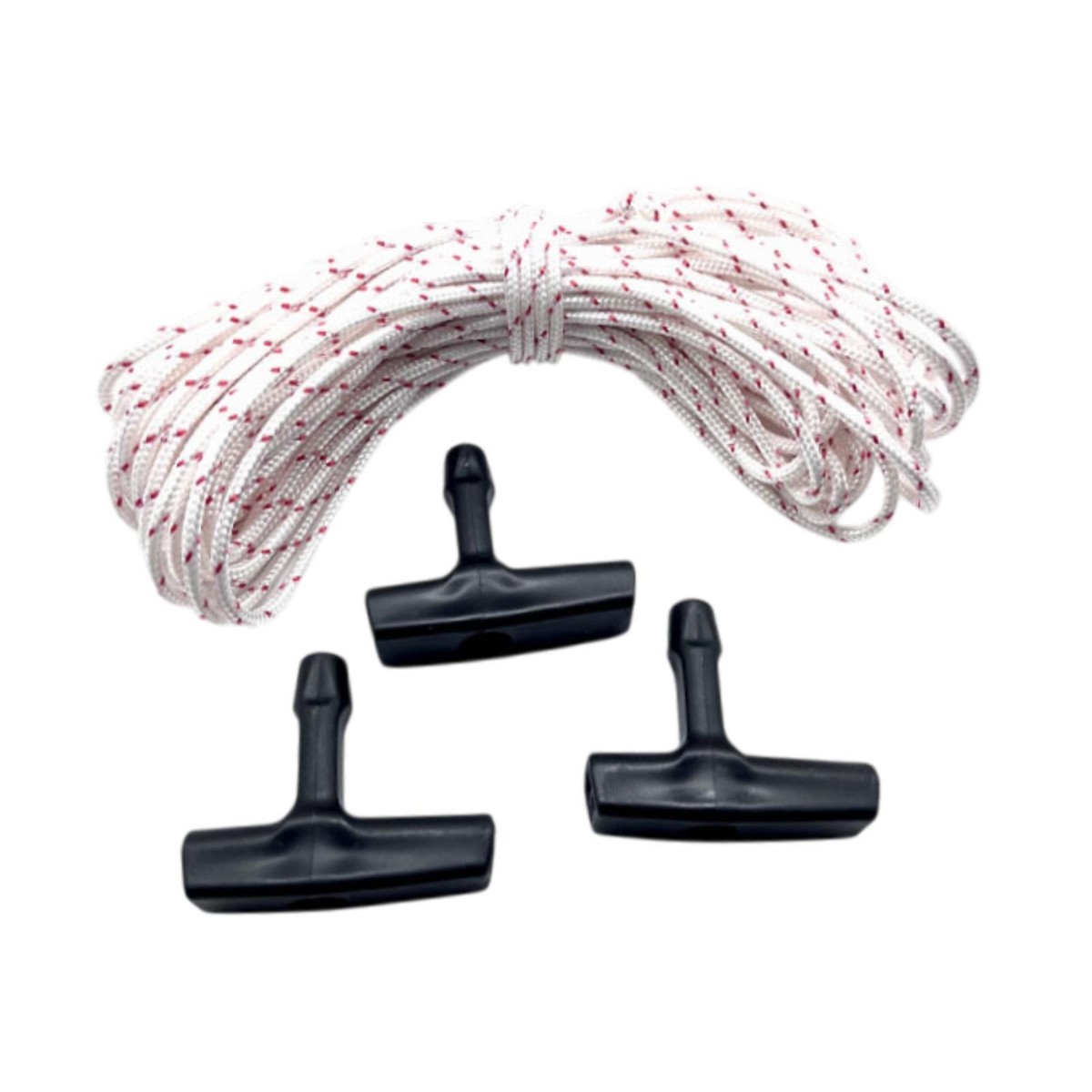 3Pcs Starter Handles with Pull Cord 10 M Rope Multipurpose Replace