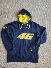Valentino Rossi 46 Hoodie Men's Large Official Racing Apparel