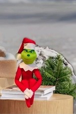 NIP Grinch On The Shelf Doll 11.8 inches RED