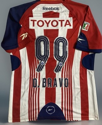 Reebok CHIVAS Rayadas de Guadalajara Omar Bravo Jersey Medium