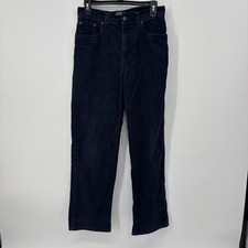 Polo Ralph Lauren Blue Corduroy Pants Boys Size 18 Straight Leg School Preppy