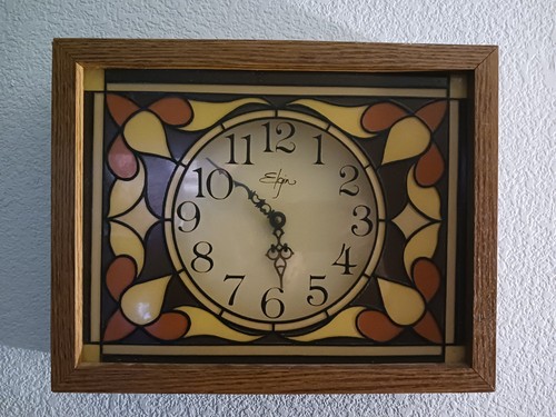 elgin wall clock vintage | eBay