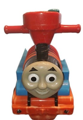 Kiddieland Boys My First Thomas The Train Toddler Activity Ride-On Push Car Rare