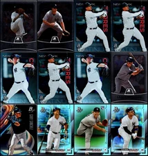 Bowman Platinum New York Yankees (24) Card Lot - THE RAREST EDITION – FEW WIL...
