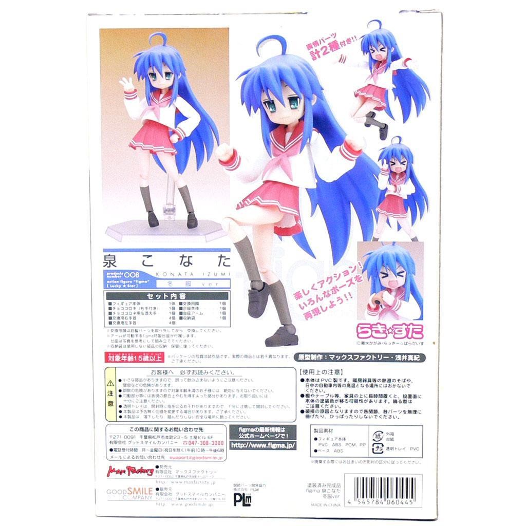 Figma 008 Lucky Star Konata Izumi Winter Clothes Ver Painted