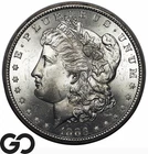 1883-CC Morgan Silver Dollar Coin *Key Carson City Issue* Lustrous Choice BU++