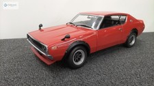 KYOSHO Nissan Skyline 2000GT KPGC110 1/18 Scale Red Collectible