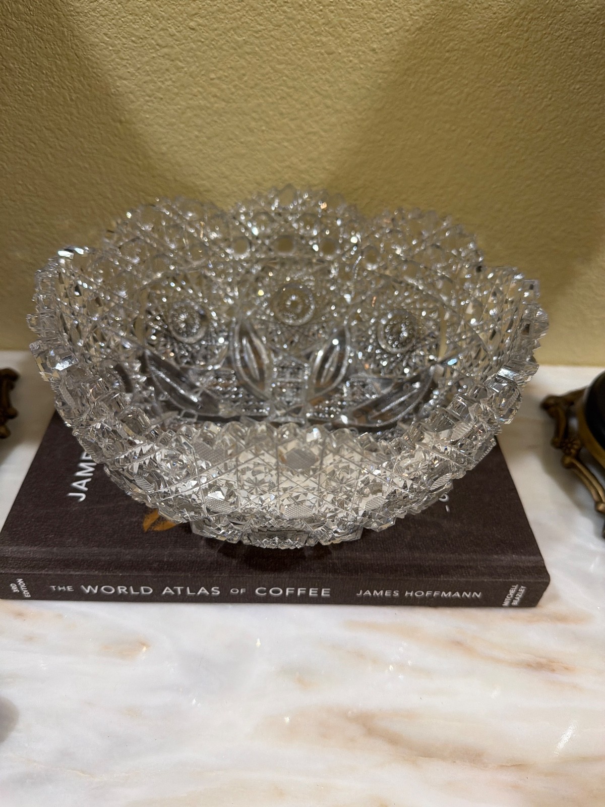 Authentic American Brilliant Cut Glass (ABCG) • Made around 1890-1910 • Hand-cut