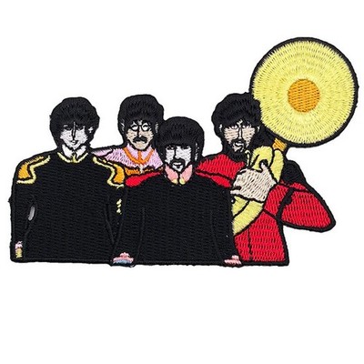 Patch - C&D Visionary - The Beatles Yellow Submarine The Band 4''x2.8'' Iron-On