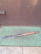 Vintage A F Parkes Slasher Sickle Scythe Billhook Garden Old Tool (#344)