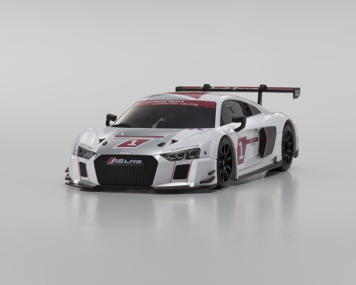 Kyosho MR-04 RWD Mini-Z ReadySet w/Audi R8 LMS Body (White