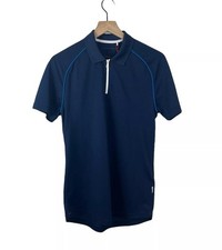 Orlebar Brown NWT Sebastian Sport 1/4 Zip Polo Shirt Men  s Sz M