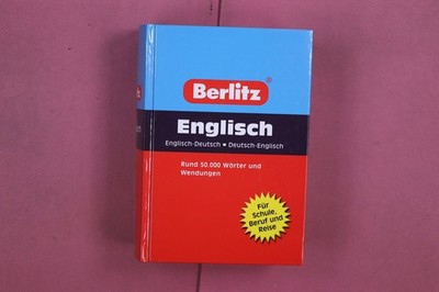 322689 Autorenangabe Ohne, BERLITZ ENGLISCH Berlitz Publishing Englisch-Deutsch