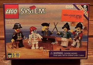 Scellé LEGO Pirates Accessoires Buccaneers #6204 (Millésime)