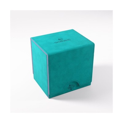 GameGenic Card Storage Sidekick Pro 100+ XL Convertible - Teal/Pink New