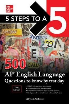 Allyson Ambrose 5 Steps to a 5: 500 AP English Language Questions  (Taschenbuch)